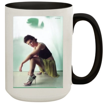 Alyssa Milano 15oz Colored Inner & Handle Mug