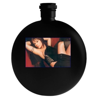 Alyssa Milano Round Flask