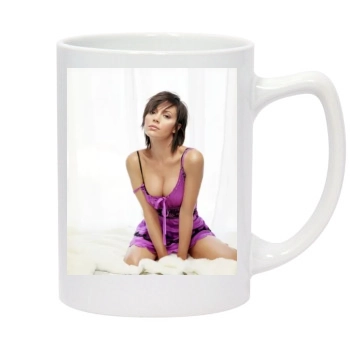 Alyssa Milano 14oz White Statesman Mug