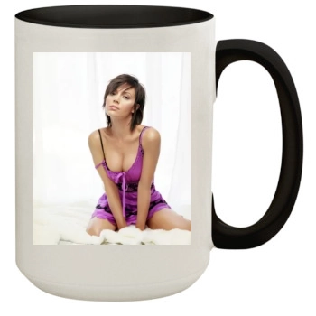 Alyssa Milano 15oz Colored Inner & Handle Mug