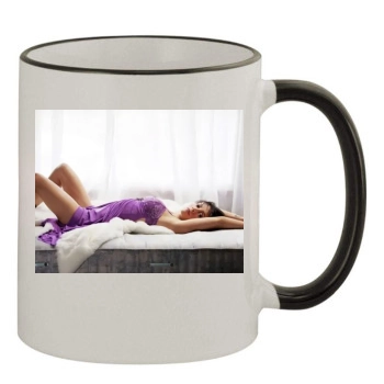 Alyssa Milano 11oz Colored Rim & Handle Mug