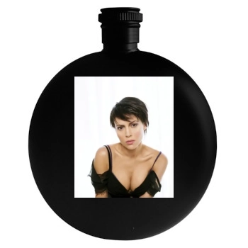 Alyssa Milano Round Flask