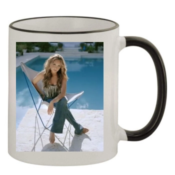 Amanda Bynes 11oz Colored Rim & Handle Mug