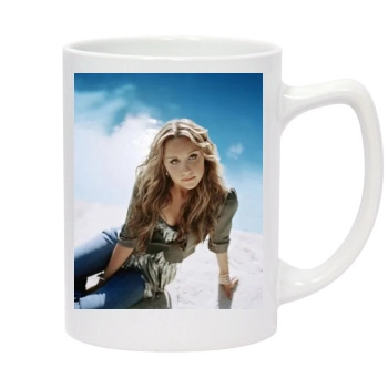 Amanda Bynes 14oz White Statesman Mug