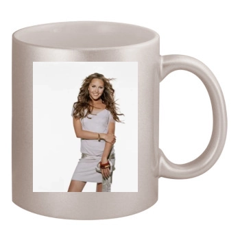 Amanda Bynes 11oz Metallic Silver Mug