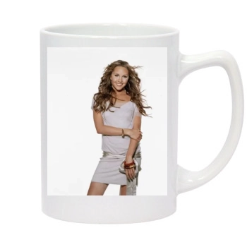 Amanda Bynes 14oz White Statesman Mug