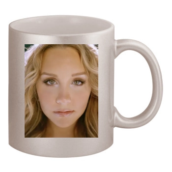 Amanda Bynes 11oz Metallic Silver Mug