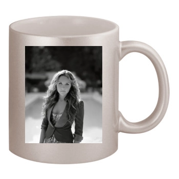 Amanda Bynes 11oz Metallic Silver Mug