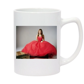 Amanda Bynes 14oz White Statesman Mug