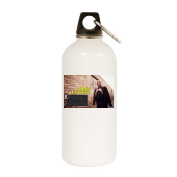 Abbie Cornish White Water Bottle With Carabiner