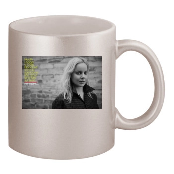 Abbie Cornish 11oz Metallic Silver Mug