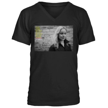 Abbie Cornish Men's V-Neck T-Shirt