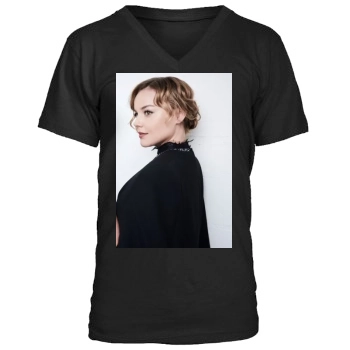 Abbie Cornish Men's V-Neck T-Shirt