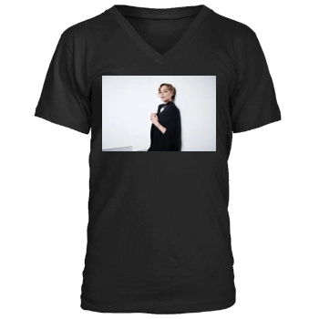 Abbie Cornish Men's V-Neck T-Shirt