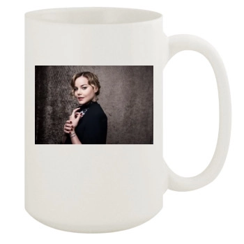 Abbie Cornish 15oz White Mug