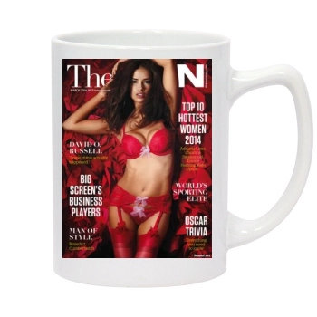 Adriana Lima 14oz White Statesman Mug