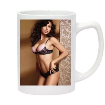 Adriana Lima 14oz White Statesman Mug