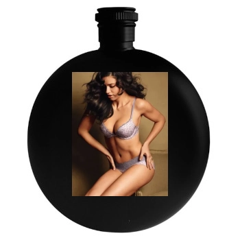 Adriana Lima Round Flask