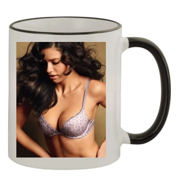 Adriana Lima 11oz Colored Rim & Handle Mug