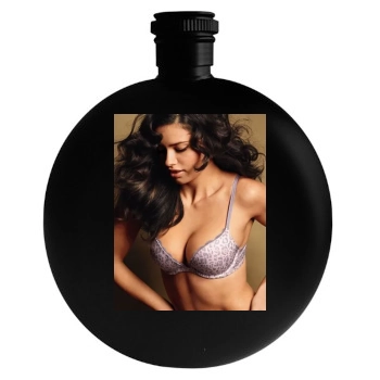 Adriana Lima Round Flask