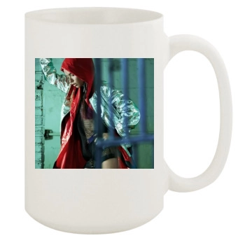 Adriana Lima 15oz White Mug