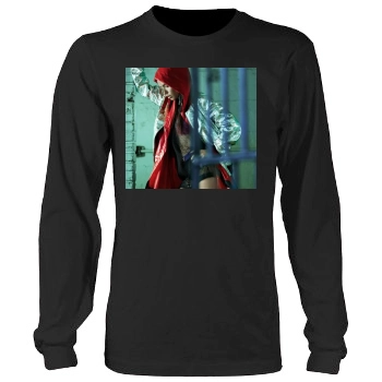 Adriana Lima Men's Heavy Long Sleeve TShirt