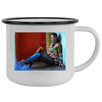 Adriana Lima Camping Mug