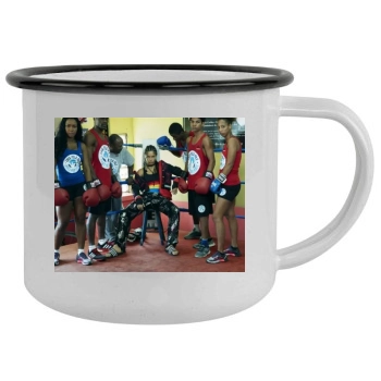 Adriana Lima Camping Mug