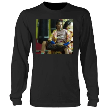 Adriana Lima Men's Heavy Long Sleeve TShirt