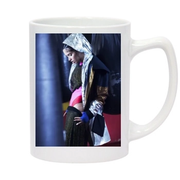 Adriana Lima 14oz White Statesman Mug