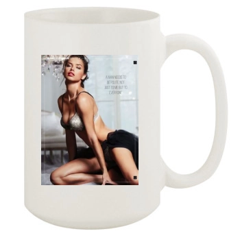 Adriana Lima 15oz White Mug