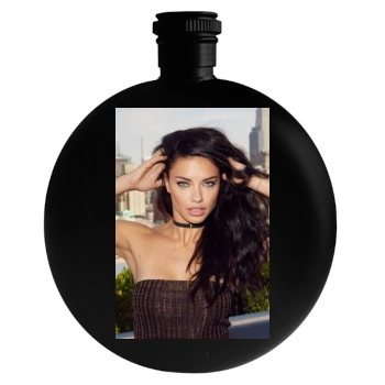 Adriana Lima Round Flask