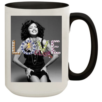 Adriana Lima 15oz Colored Inner & Handle Mug