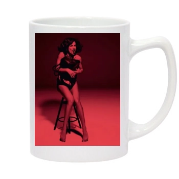 Adriana Lima 14oz White Statesman Mug