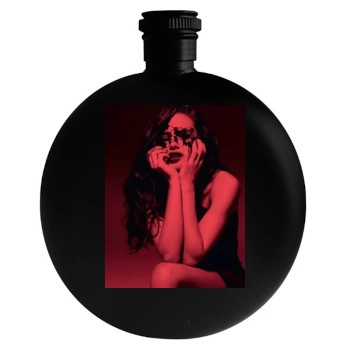 Adriana Lima Round Flask