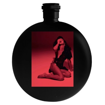 Adriana Lima Round Flask