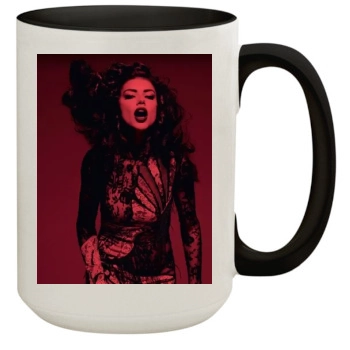 Adriana Lima 15oz Colored Inner & Handle Mug