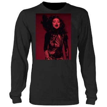 Adriana Lima Men's Heavy Long Sleeve TShirt