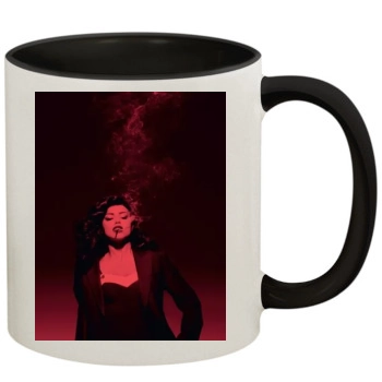 Adriana Lima 11oz Colored Inner & Handle Mug