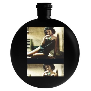 Adriana Lima Round Flask