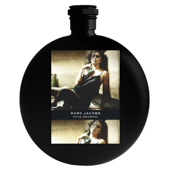 Adriana Lima Round Flask