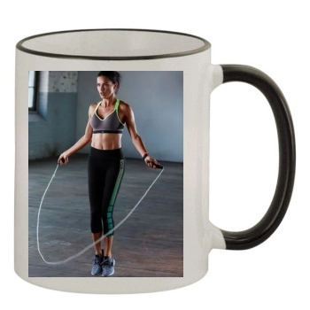 Adriana Lima 11oz Colored Rim & Handle Mug