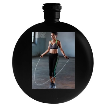 Adriana Lima Round Flask