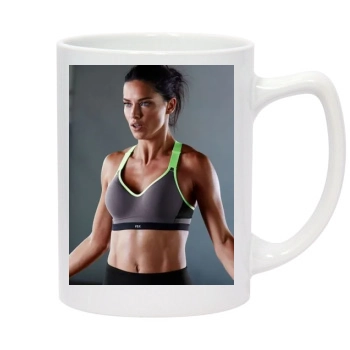 Adriana Lima 14oz White Statesman Mug