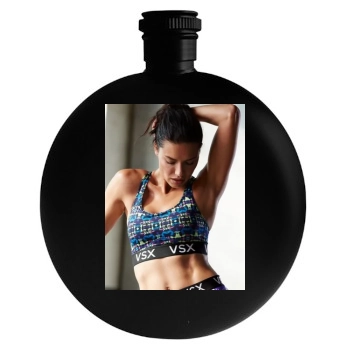 Adriana Lima Round Flask