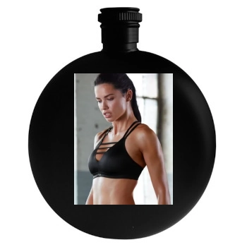 Adriana Lima Round Flask