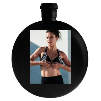 Adriana Lima Round Flask