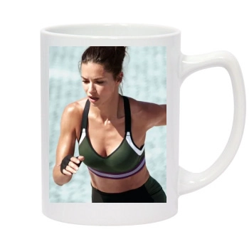 Adriana Lima 14oz White Statesman Mug