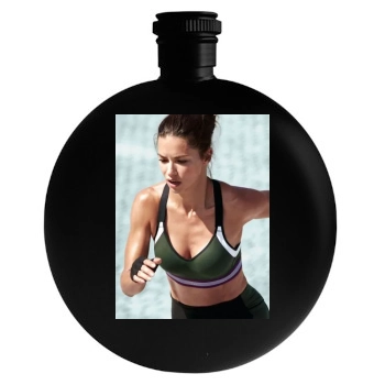 Adriana Lima Round Flask