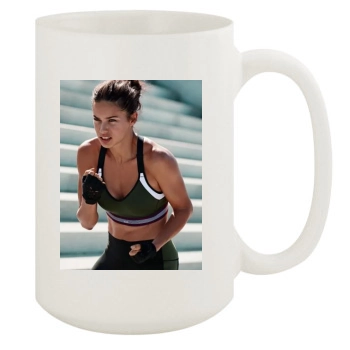 Adriana Lima 15oz White Mug